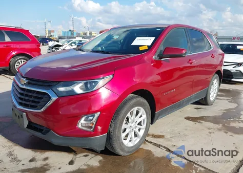 2018 Chevrolet Equinox Lt z USA, uszkodzony, nr VIN 3GNAXSEV9JL263857